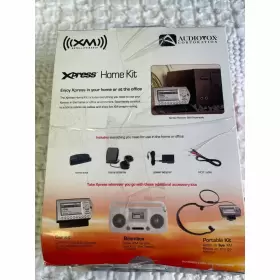 2713 AUDIOVOX Xm Satellite Radio Xpress Kit #2