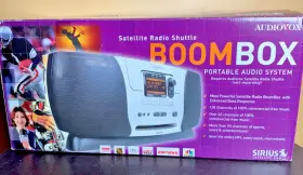 SIRBB3 AUDIOVOX Sirius Satellite Radio Boombox Audio