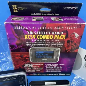 XCS9 AUDIOVOX Xm Satellite Radio Pack Receiver Remote Auto #3