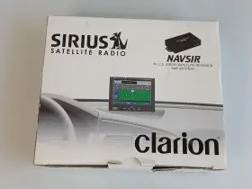 729218014240 CLARION Navsir Sirius Satellite Radio Receiver