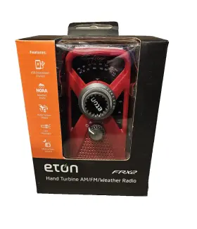 FRX2 ET N Eton Turbine Am Fm Weather Radio Usb Phone Charger