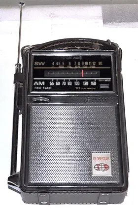 P-965A GE Globestar Am Shortwave Radio