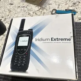 Iridium H3aav1001 Extreme Portable Satellite Radio Ruggedized Black