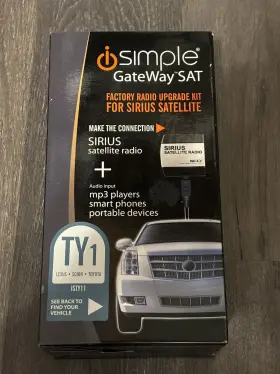 ISTY11 ISIMPLE Gateway Radio Sirius Satellite Kit