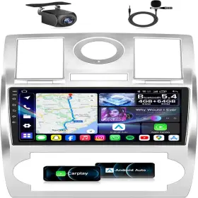 Jingelsye B0f6v58fdm 4g64g Bluetooth 5.4 Car Radio Stereo For Chrysler 300c 300 2005-2010
