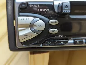 KRC-108S JVC Am Fm Casette Radio Tape Player Plate #2