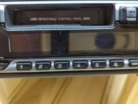KRC-108S JVC Am Fm Casette Radio Tape Player Plate #3