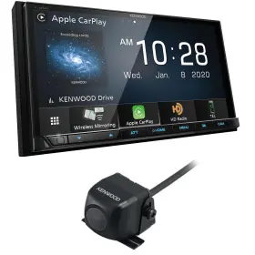 Kenwood Kenwoodbdl221116-22 Dmx907s Multimedia Receiver With Apple Carplay And Android Auto Camera