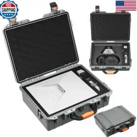 Rvmarinepat B0f5pnjjkm Starlink Mini Case Hard Shell Travel Bag Greywaterproof Shockproof