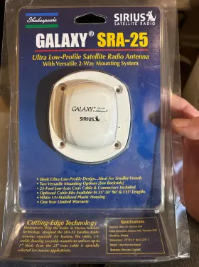 SRA-25 SHAKESPEARE Galaxy Sirius Satellite Radio Antenna
