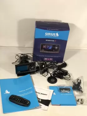 100645 SIRIUS Xm Sportster Receiver Subscription