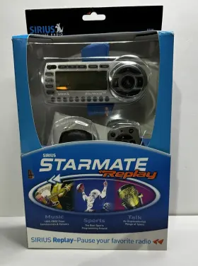 120-2090 SIRIUS Satellite Radio Starmate Replay Box Pause
