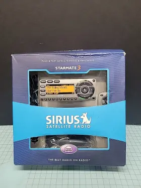 224120010347 SIRIUS Starmate Satellite Radio Receiver Car Kit