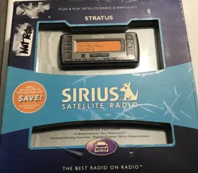 17588 SIRIUS SATELITE Nos Satellite Car Radio Plug Play Box