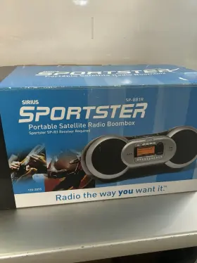 SP-BB1R SIRIUS Sportster Satellite Radio Boombox #3