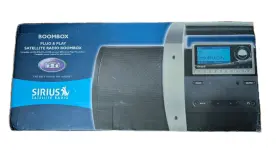 SP3B SIRIUS Siriusxm Satellite Radio Boom Box Nos
