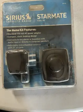 ST-H1 SIRIUS Satellite Radio Starmate Nos Kit