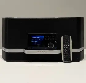 Sirius Sxmbb1 Siriusxm Radio Boombox Dock With Remote And Receiver Screen Works Great