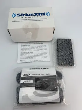 BSXEZR1H1 SIRIUS-XM Onyx Ezr Satellite Dock Play Radio Box