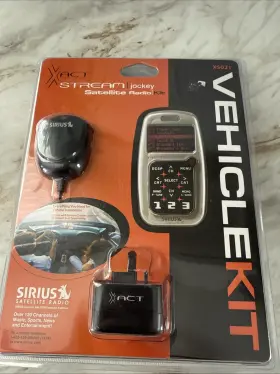 Sirius Xs021 X Act Stream Satellite Jockey Vehicle Kit Radio