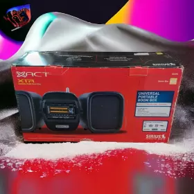 XS075 SIRIUS Xact Xtr Xm Satellite Radio Boom Box