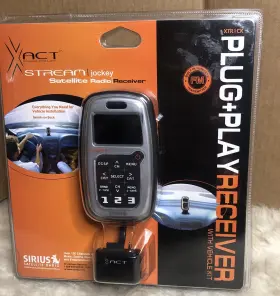 XTR1CK SIRIUS Xact Stream Jockey Satellite Radio Plug Play