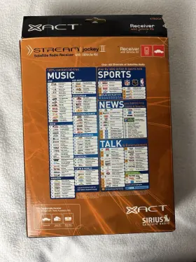 XTR2CK SIRIUS Xact Stream Jockey Satellite Radio Receiver Kit #3