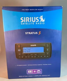 120-0501 SIRIUSXM Sirius Xm Stratus Satellite Radio Mounting