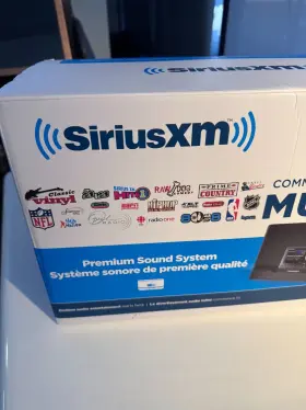 SUBX3CW SIRIUSXM Boombox Sirius Xm Radios Sound
