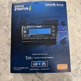 SDSV6V1B SIRIUSXM Sirius Xm Stratus Satellite Radio Receiver