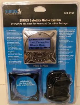 SIR-SYS1 SIRIUSXM Sirius Satellite Radio Auto