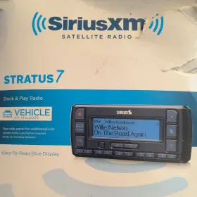 Siriusxm Stratus7vehicle Stratus 7 Dock And Play Radio Kit Black Easy-to-read Blue Display