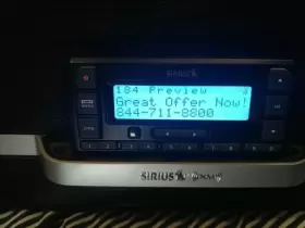 SXABB1 SIRIUSXM Sirius Xm Satellite Radio Speaker Dock