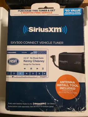 SXV300AZV1 SIRIUSXM Dash Connect Tuner Integrated Satellite
