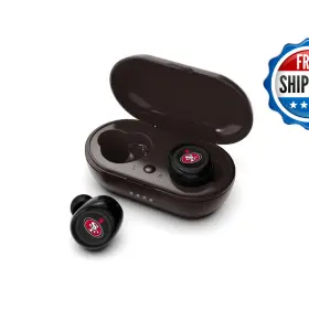 Soar B084j4grth Nfl True Wireless Earbuds San Francisco 49ers Nfl-tws2-49er