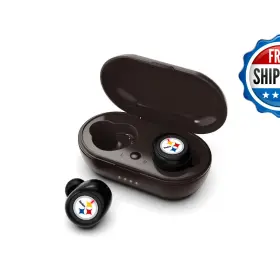 Soar B084j4hrpm Nfl True Wireless Earbuds Pittsburgh Steelers Nfl-tws2-stlr