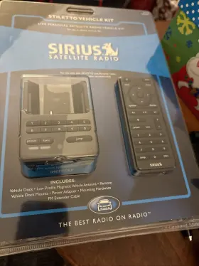 SLV1R STILETTO Sirius Xm Satellite Radio Docking Station Kit