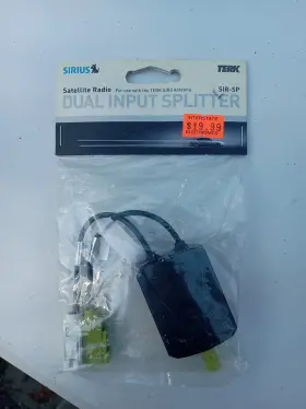 SIR3 TERK Sirius Satellite Radio Dual Splitter Sir Sp