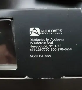 689076770668 XM Mini Tuner Docking Station Audiovox #3