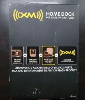 689076770668 XM Mini Tuner Docking Station Audiovox