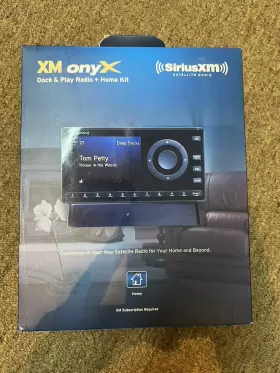 XDNX1H1 XM Onyx Dock Play Radio Siriusxm Satellite