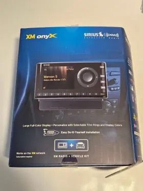 XDPIV1 XM Sirius Satellite Dock Play Radio Onyx Car Antennas #2