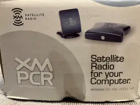 XMPC1000 XM Pcr Satellite Radio Receiver Operation