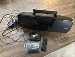 Sirius Xm Satellite Radio Portable Boombox Sxsd2 Onyx Plus Sxpl1 Antenna Remote. Fixed Price $89.95.