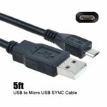 Aprelco 5ft Usb Charging Cable For Vxi B350-xt B350xt Blue Parrot Noise Headset. Fixed Price $9.39.