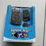 Sirius One, Satellite Radio, New, All In One Box. Fixed Price $35.00.