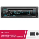 Kenwood Excelon Kdc-x305 Single Din Cd W/ Bluetooth & Siriusxm Tuner. Fixed Price $229.00.