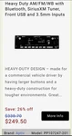 Aptiv Am/fm Sirius Xm Bluetooth Radio Pp107247 Usb/3.5 Mm Inputs W/satellite Kit. Fixed Price $175.00.