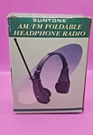 Suntone Am/fm Foldable Headphones Radio- New - Original Box. Fixed Price $20.99.