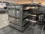Xlt 3255-ts, Double Stack Conveyor Pizza Oven With Casters- Gas- 120v Tested. Fixed Price $18000.00.